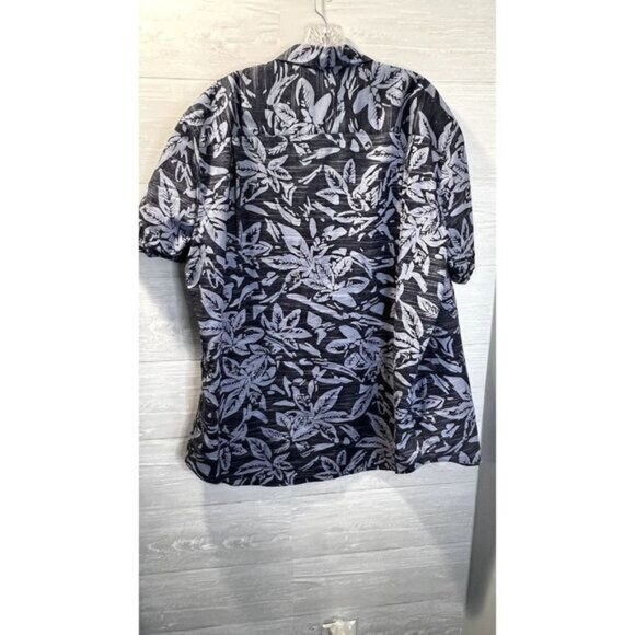 Van Heusen Mens 100% Cotton Classic Fit‎ Short Sleeve Button-Down Shirt - Picture 4 of 7